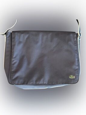Lacoste Dark Gray Messenger Bag